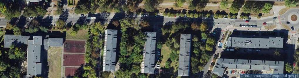 Zdjęcie satelitarne Panewnicka ul.