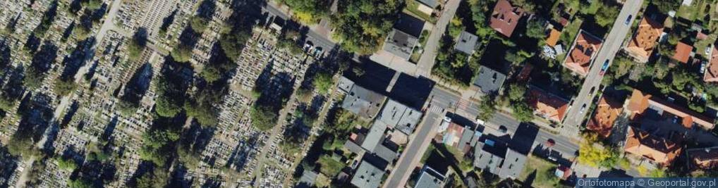 Zdjęcie satelitarne Panewnicka ul.
