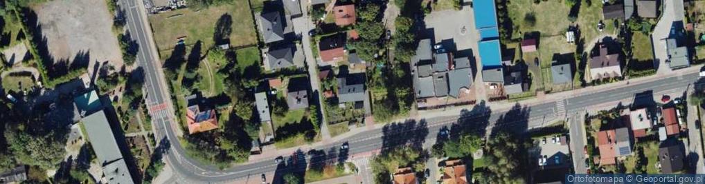 Zdjęcie satelitarne Panewnicka ul.