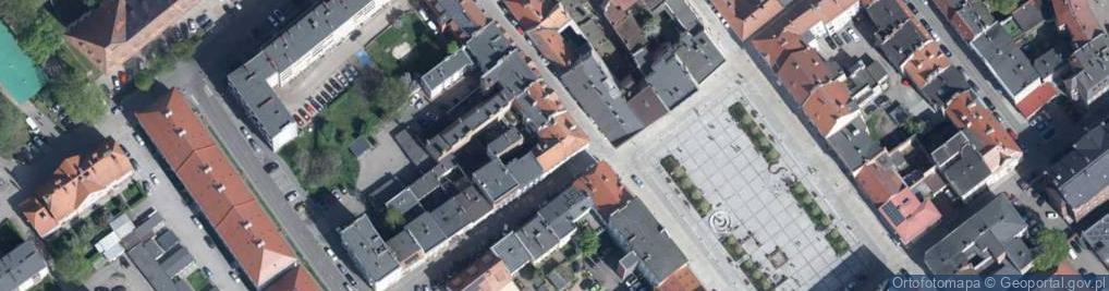 Zdjęcie satelitarne Pamięci Sybiraków ul.