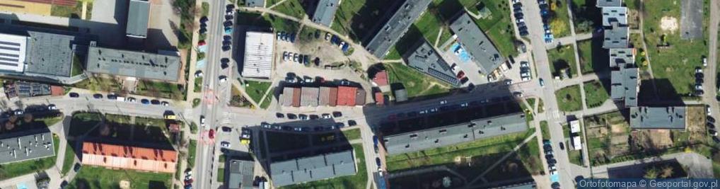 Zdjęcie satelitarne Paderewskiego Ignacego Jana ul.