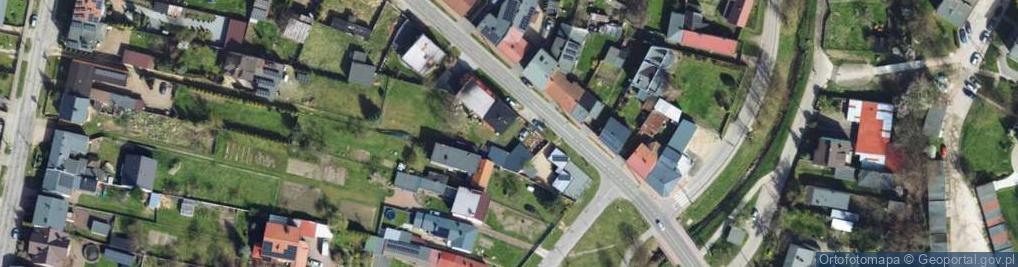 Zdjęcie satelitarne Parkowa ul.