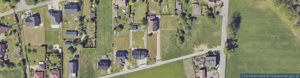 Zdjęcie satelitarne Paproci ul.