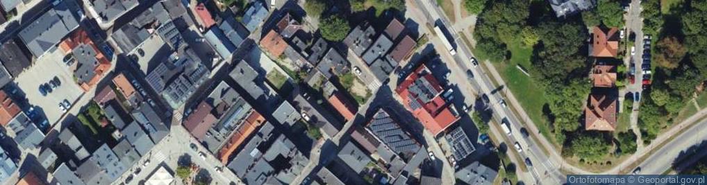 Zdjęcie satelitarne Partyzantów ul.