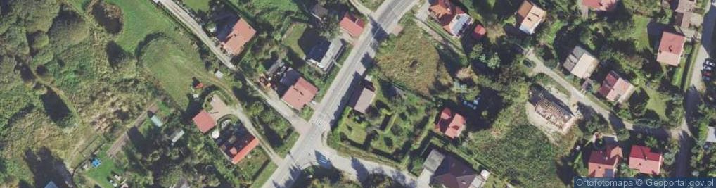 Zdjęcie satelitarne Paproci ul.