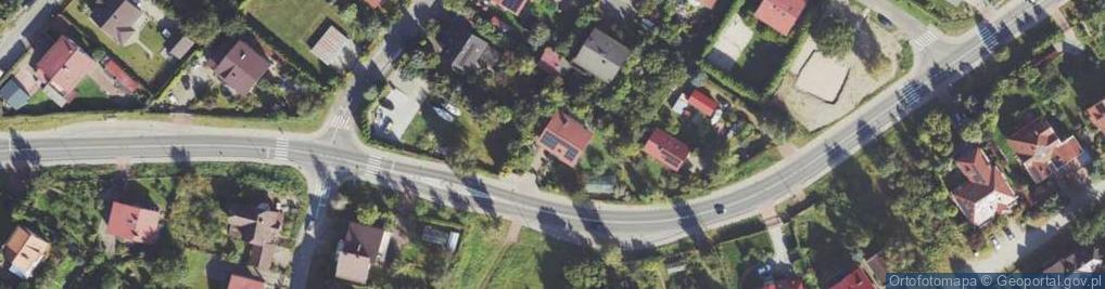 Zdjęcie satelitarne Paproci ul.