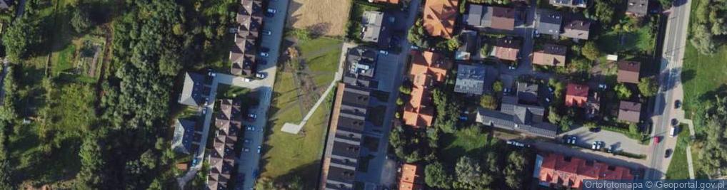 Zdjęcie satelitarne Pawła z Krosna ul.