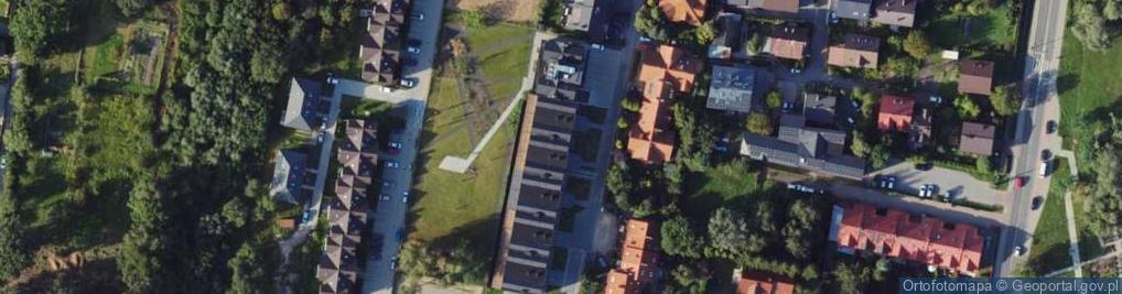 Zdjęcie satelitarne Pawła z Krosna ul.