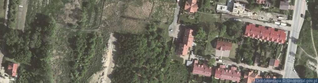 Zdjęcie satelitarne Pawła z Krosna ul.