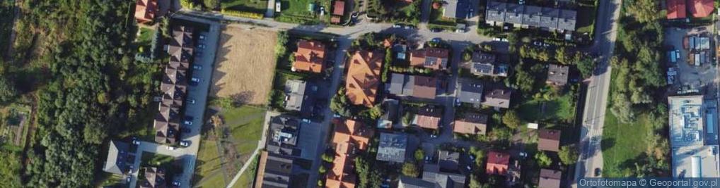 Zdjęcie satelitarne Pawła z Krosna ul.