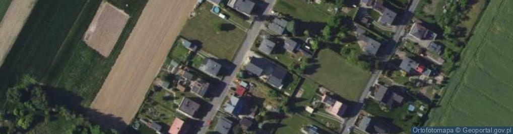 Zdjęcie satelitarne Pawlara, ks. ul.