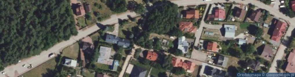 Zdjęcie satelitarne Pawia ul.