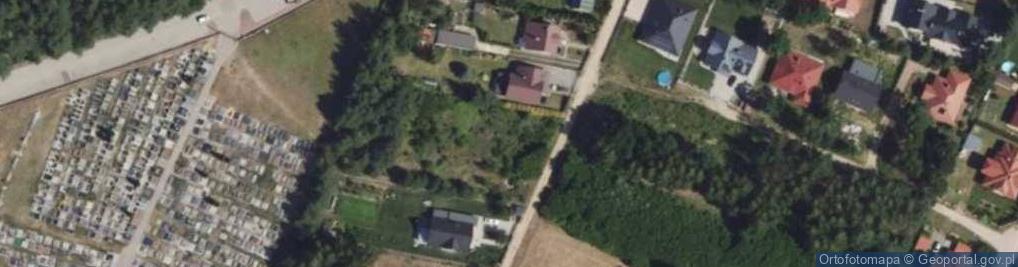 Zdjęcie satelitarne Pawia ul.
