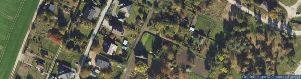 Zdjęcie satelitarne Pawia ul.