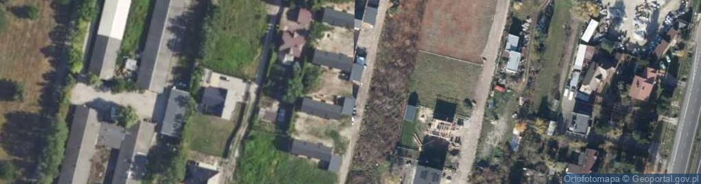 Zdjęcie satelitarne Papierowa ul.