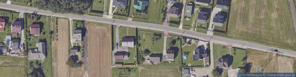 Zdjęcie satelitarne Pawęzowska ul.