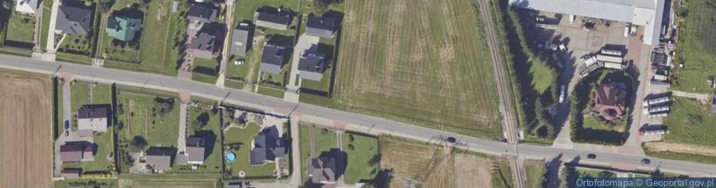 Zdjęcie satelitarne Pawęzowska ul.