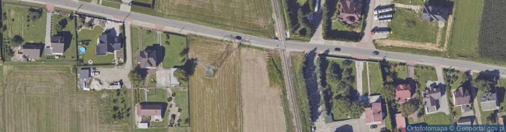 Zdjęcie satelitarne Pawęzowska ul.