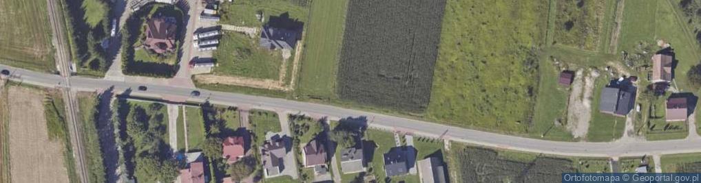 Zdjęcie satelitarne Pawęzowska ul.