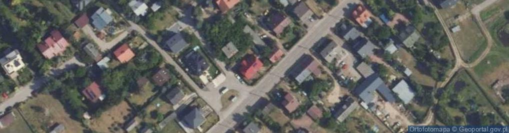 Zdjęcie satelitarne Partyzantów ul.