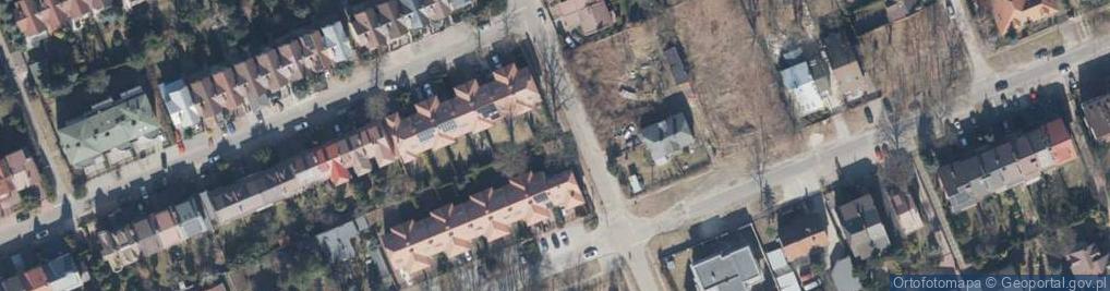 Zdjęcie satelitarne Pawilońska ul.