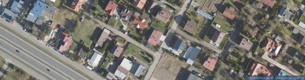Zdjęcie satelitarne Palmowa ul.
