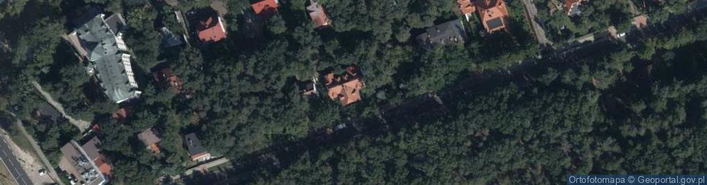 Zdjęcie satelitarne Parkowa ul.