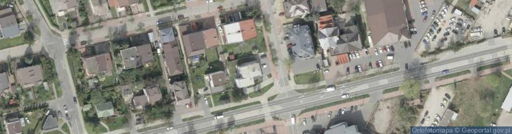 Zdjęcie satelitarne Partyzantów ul.