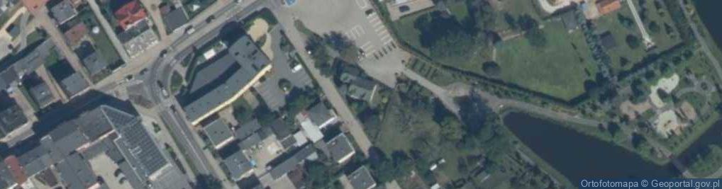 Zdjęcie satelitarne Pawia ul.