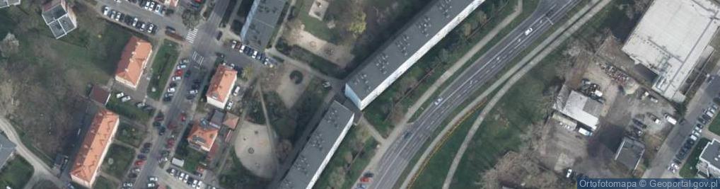 Zdjęcie satelitarne Paderewskiego Ignacego Jana ul.