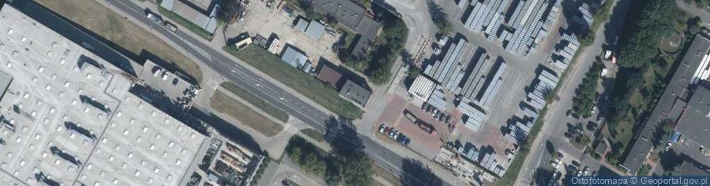 Zdjęcie satelitarne Pancerniaków ul.