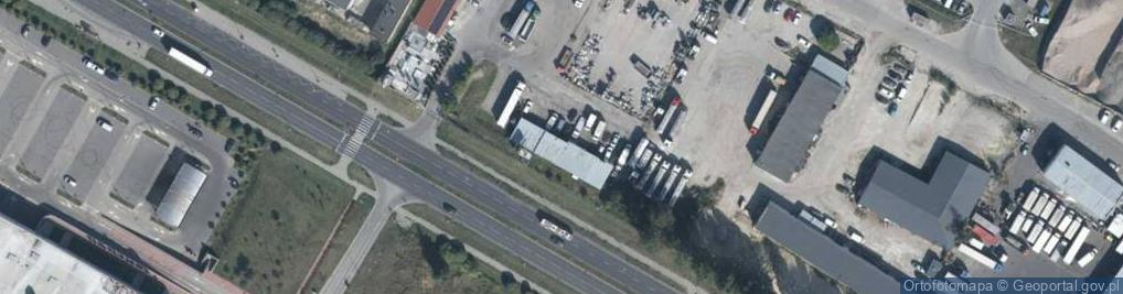Zdjęcie satelitarne Pancerniaków ul.