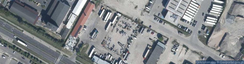 Zdjęcie satelitarne Pancerniaków ul.