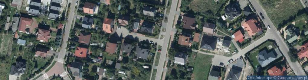 Zdjęcie satelitarne Pana Tadeusza ul.