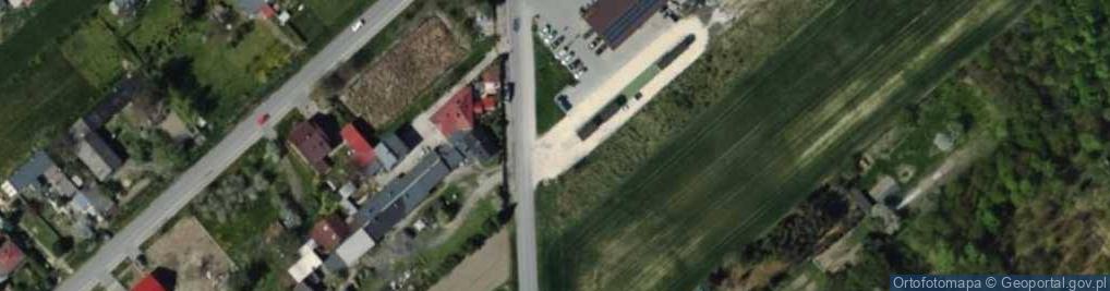 Zdjęcie satelitarne Pabianicka ul.