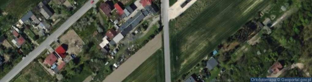 Zdjęcie satelitarne Pabianicka ul.