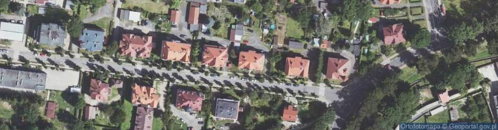 Zdjęcie satelitarne Partyzantów ul.