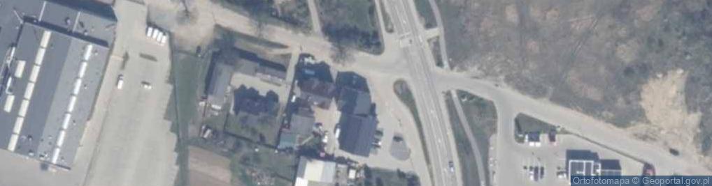 Zdjęcie satelitarne Pałacowa ul.