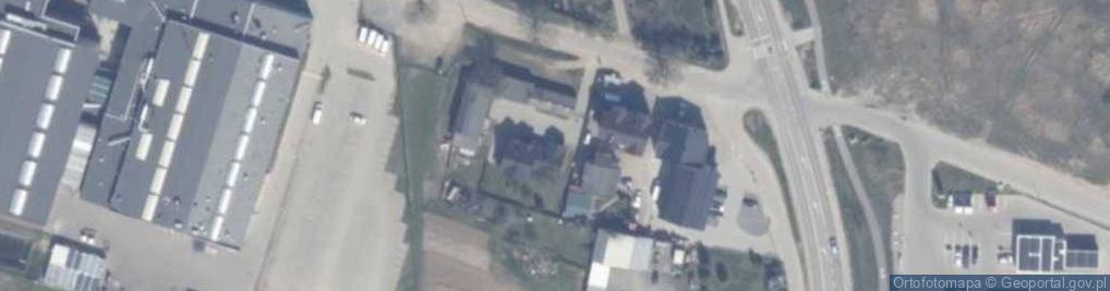 Zdjęcie satelitarne Pałacowa ul.