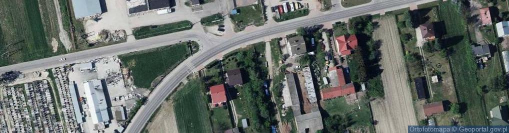 Zdjęcie satelitarne Partyzancka ul.