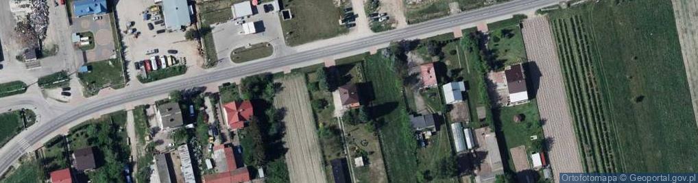 Zdjęcie satelitarne Partyzancka ul.