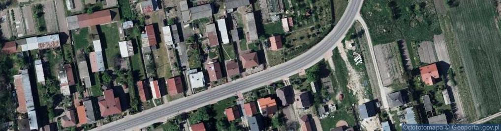 Zdjęcie satelitarne Partyzancka ul.