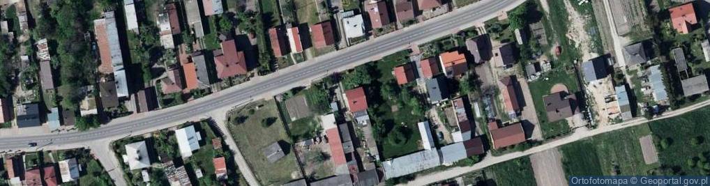 Zdjęcie satelitarne Partyzancka ul.