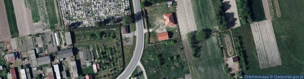 Zdjęcie satelitarne Partyzancka ul.