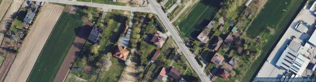 Zdjęcie satelitarne Partyzantów ul.