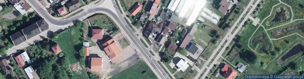 Zdjęcie satelitarne Partyzantów ul.