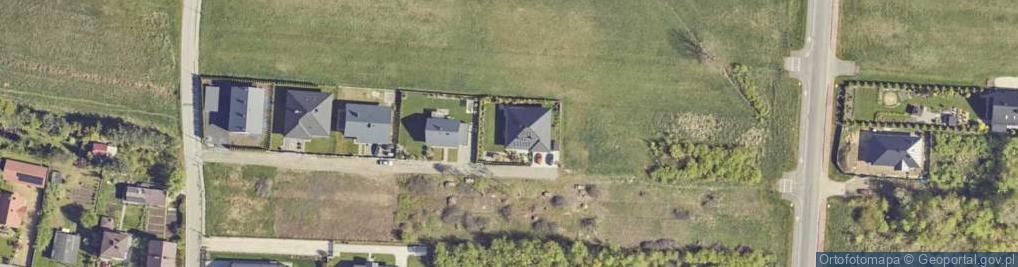 Zdjęcie satelitarne Padykuły ul.