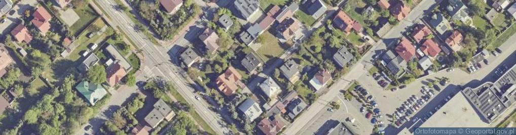 Zdjęcie satelitarne Pasieczna ul.