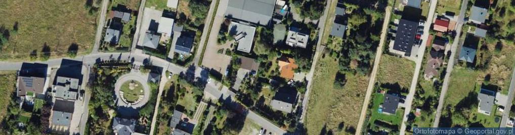 Zdjęcie satelitarne Paprotek ul.