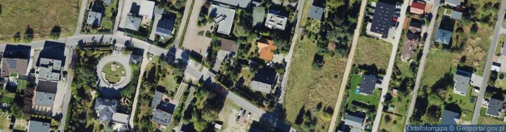 Zdjęcie satelitarne Paprotek ul.